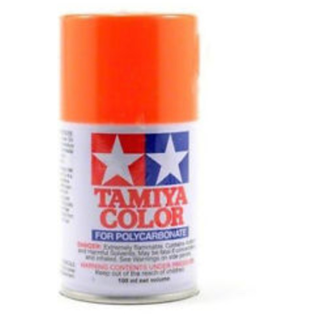 Tamiya Lexan Spray Paint Ps Fluorescent Orange Tamiya Lexan Spray Paint Ps Fluorescent Orange